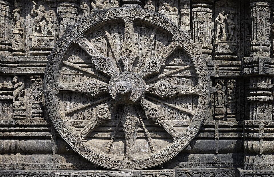 कोणार्क सूर्य मंदिर का चक्र