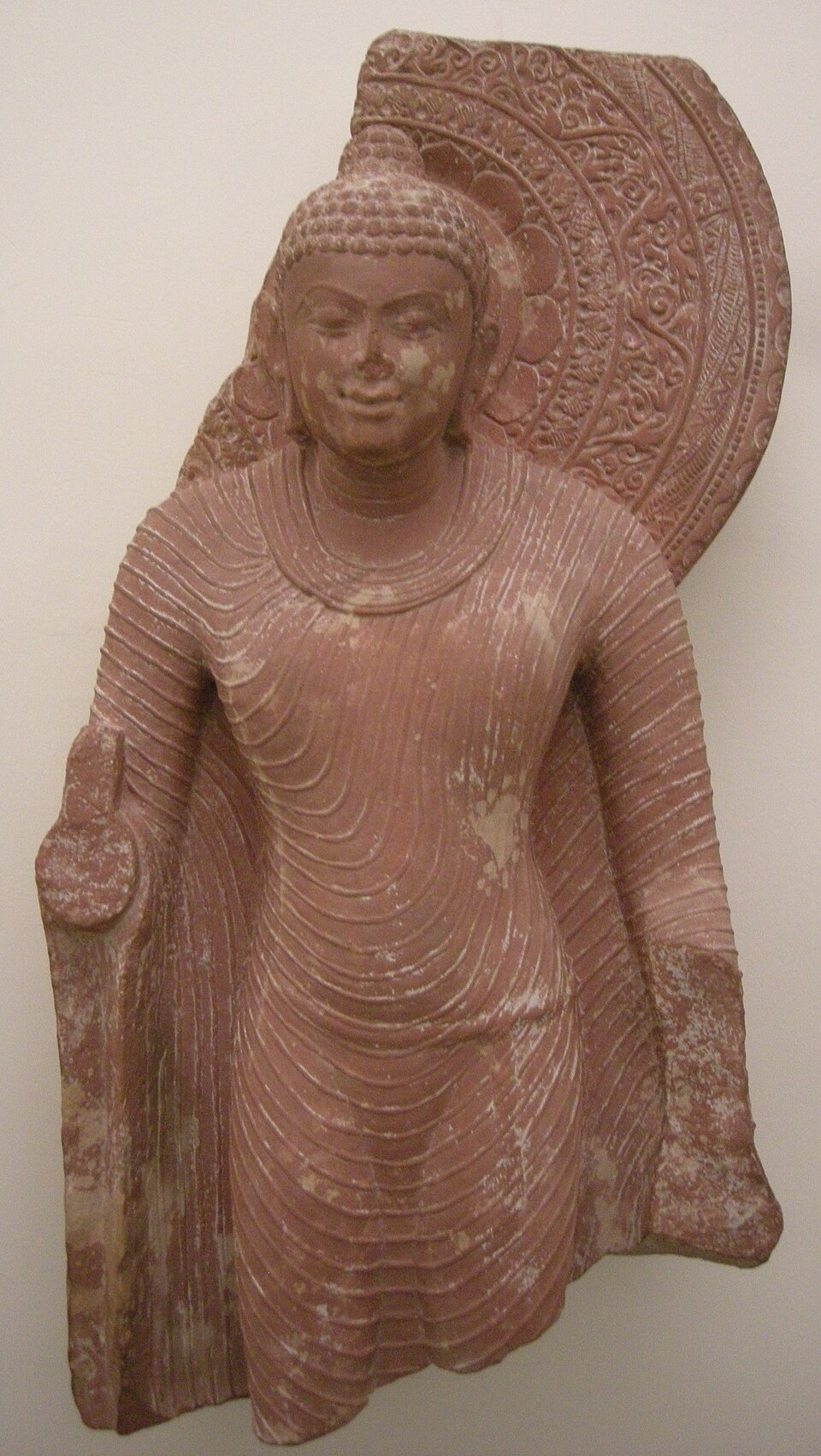 मथुरा शैली की बुद्ध प्रतिमा